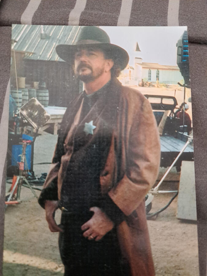 Mel Coleman Sheriff Coleman in the movies.